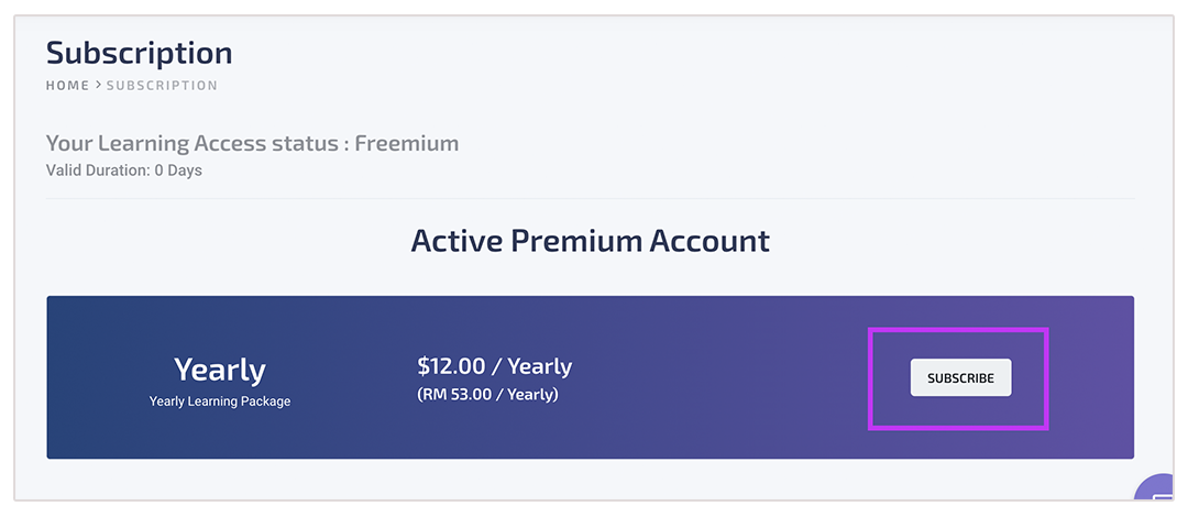 ReSkills Premium Subscription
