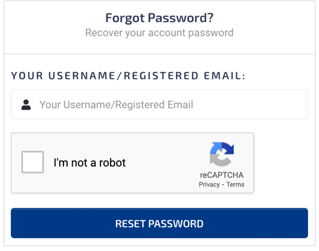 ReSkills Password Reset